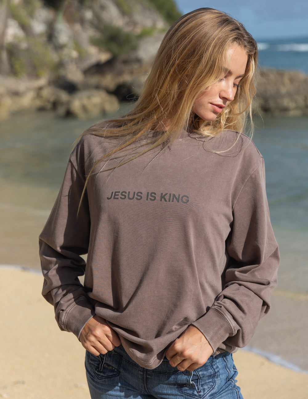 Jesus Is King Long Sleeve